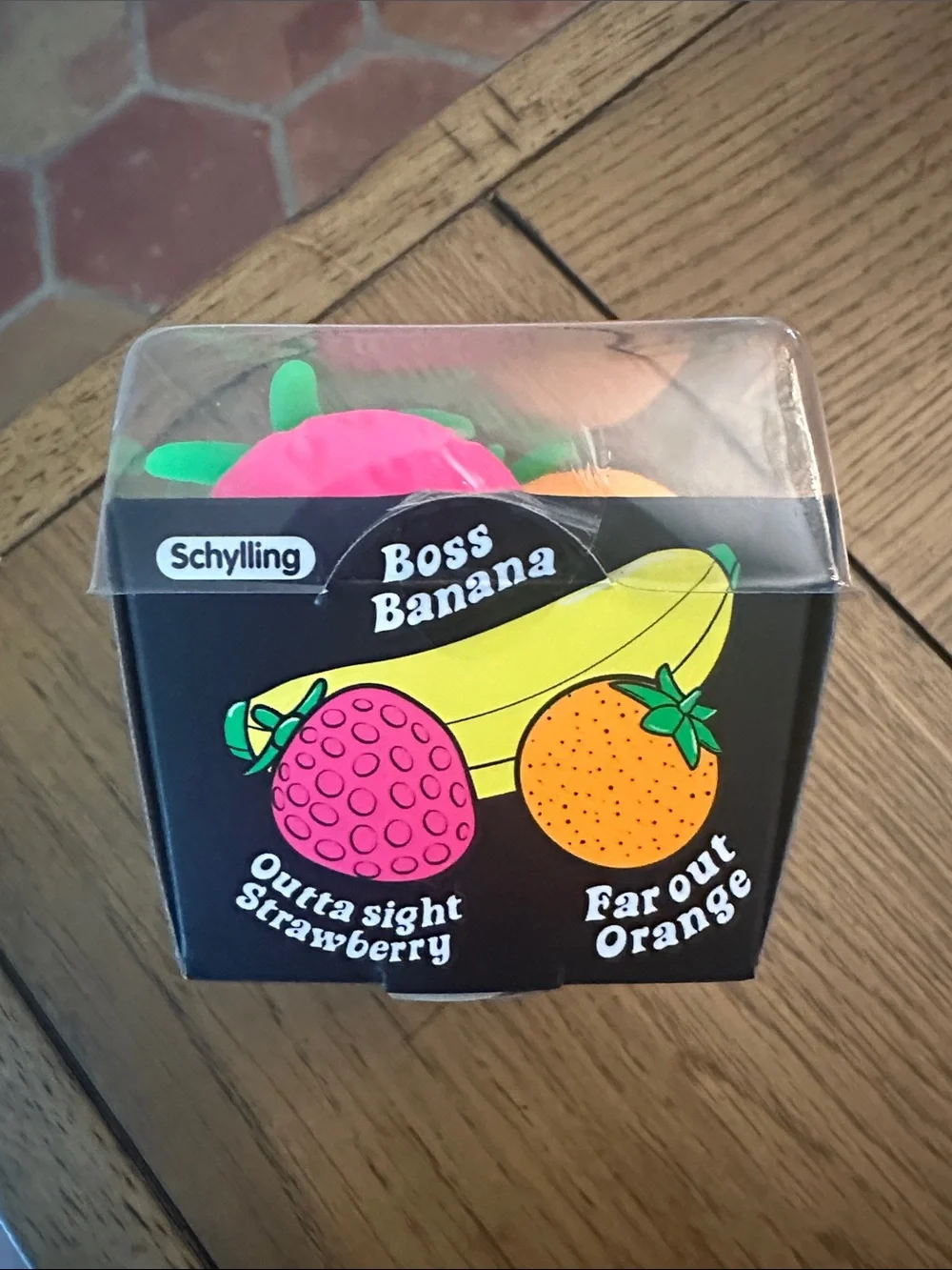 Schylling NeeDoh Groovy Fruit 🍊🍓🍌